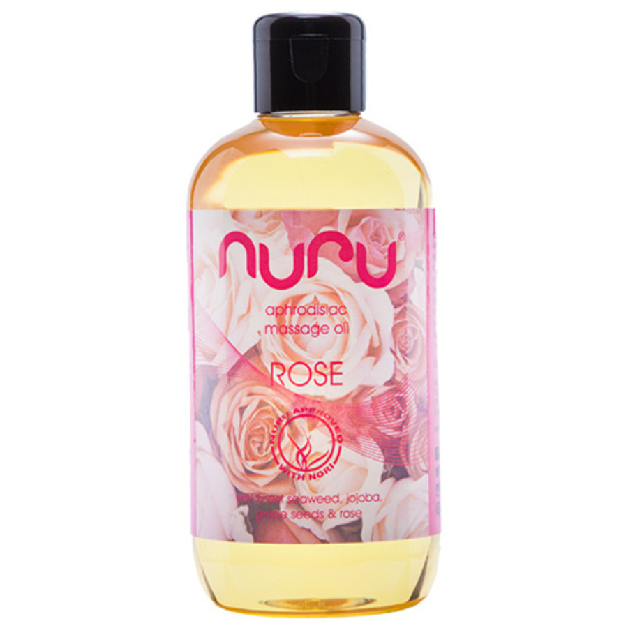 Nuru - Massage Oil Rose 250 ml Accessoires